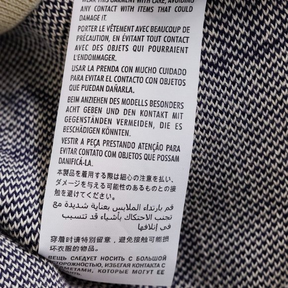 Gucci Cream Monogram GG Knit V-Neck Sweater - Picture 15 of 15